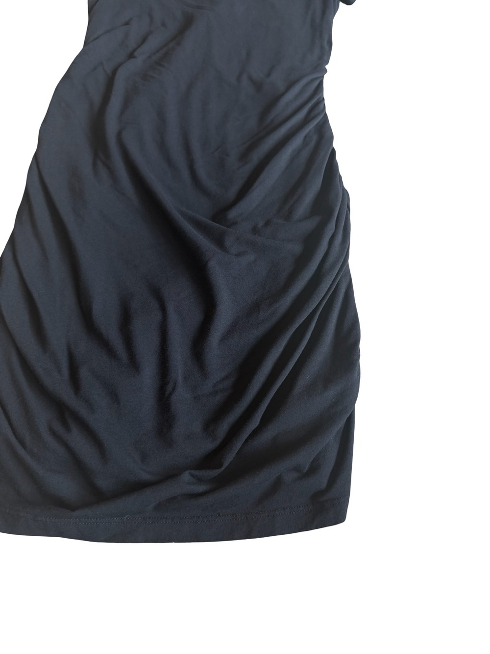 The Group Babaton Aritzia Black Stretch Dress Mini Length Comfy Size Medium - Picture 4 of 13